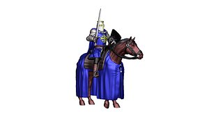 Order of the Holy Sepulcher of Jerusalem Cavalry 3 3D model