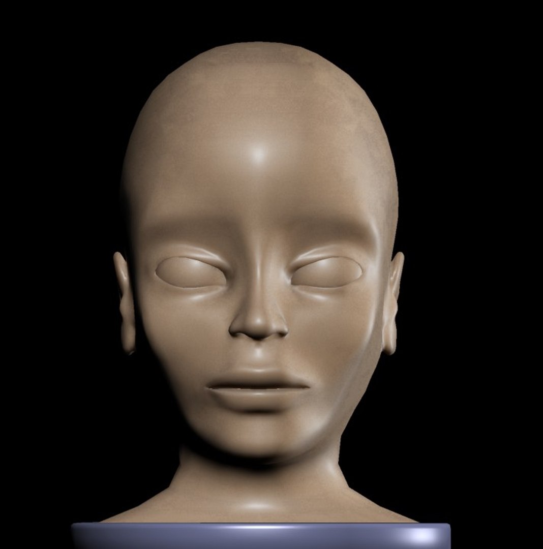 3ds Max Women Head