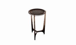 Holly Hunt Portia Round Side Table