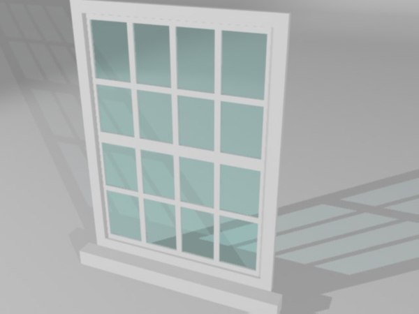 residential window 3d max
