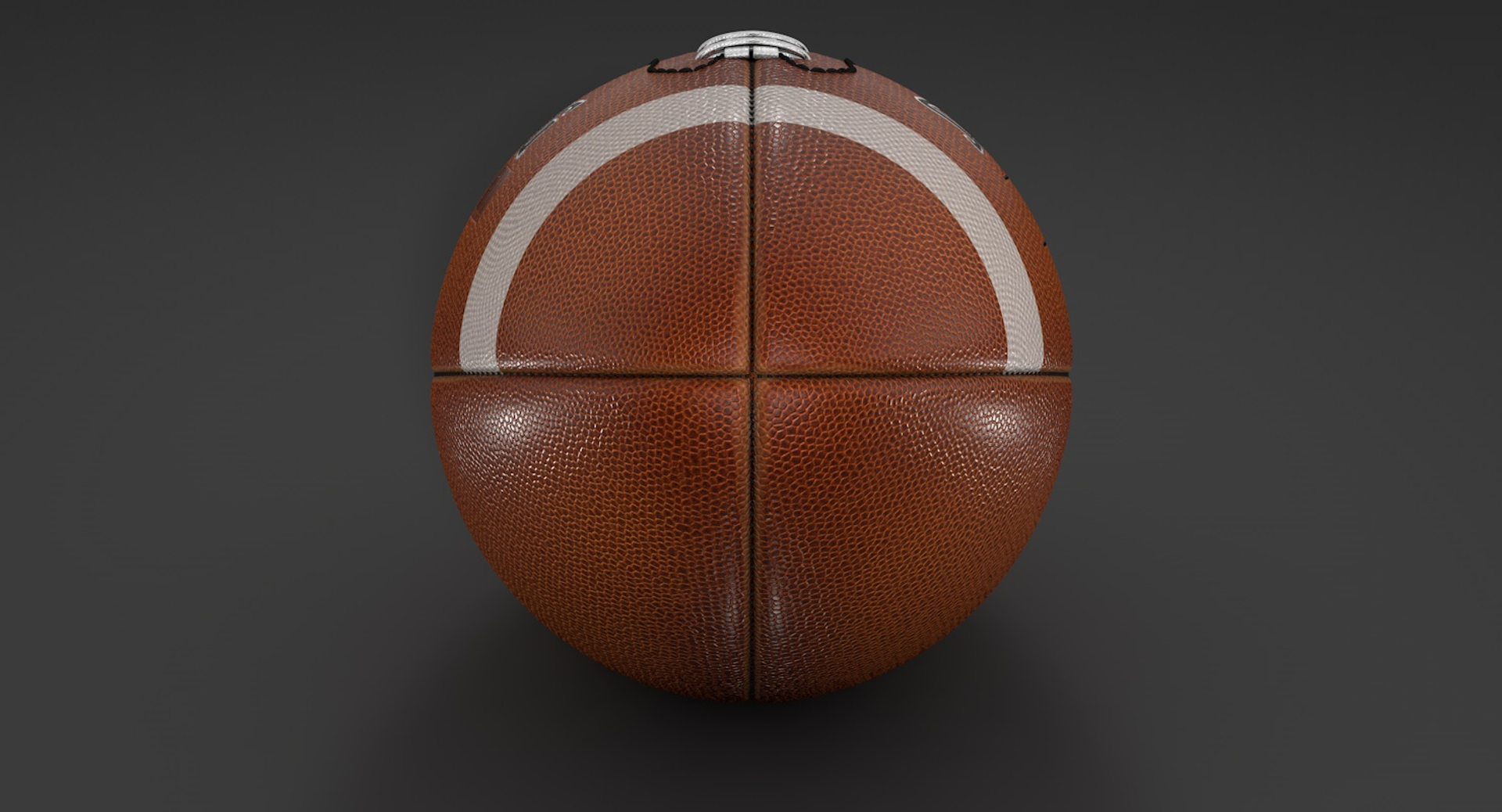 Realistic Wilson GST PRIME American Football Ball 8K 3D