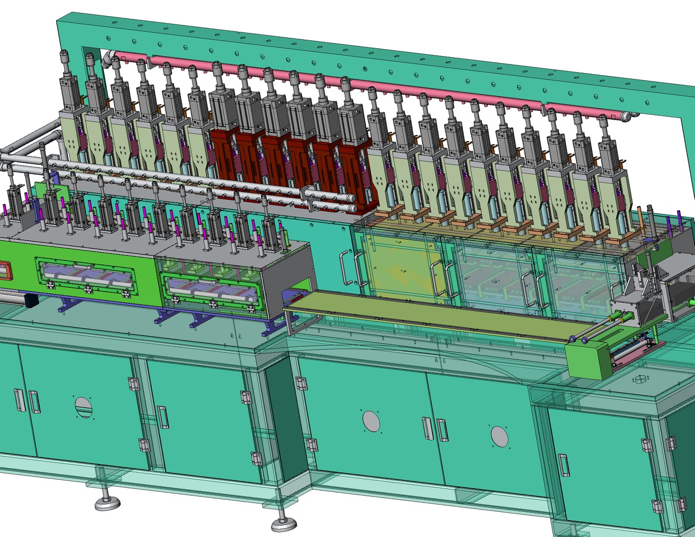 3D industrial Phone glass bending machine model - TurboSquid 2123084