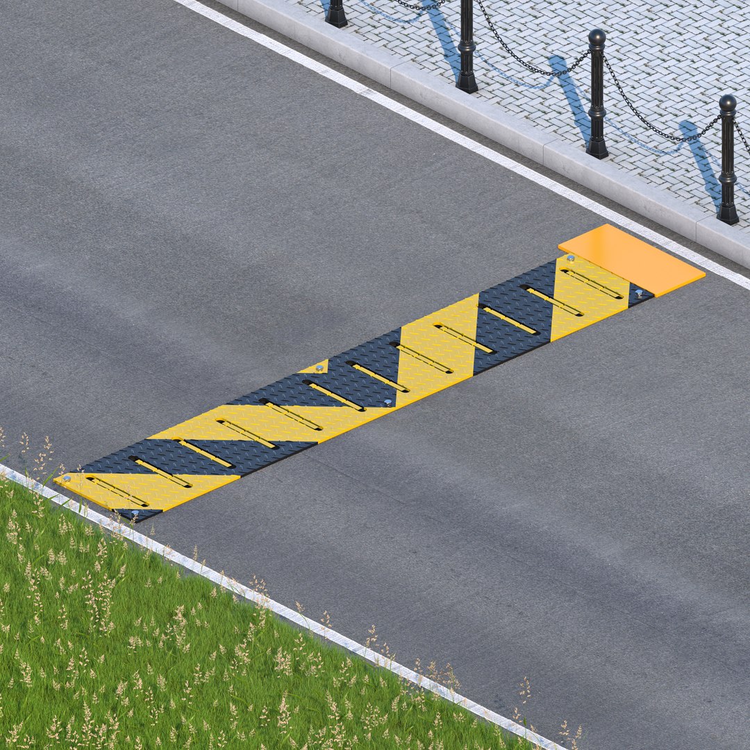 Road Spikes Rose Model - TurboSquid 1397690