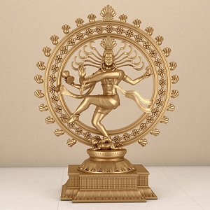3D nataraja lord hindu model