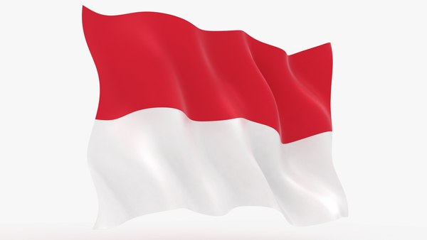 3D indonesia flag animation - TurboSquid 1616060