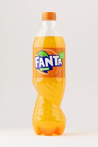 3D new bottle fanta
