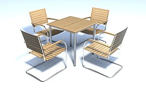 3ds max garpa bolero chair table