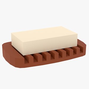 3D soap dish model