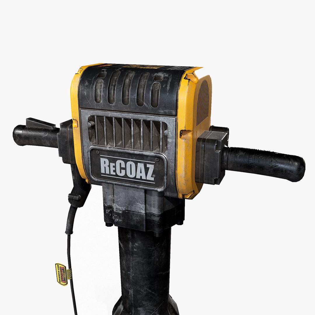 Ready Jackhammer Model TurboSquid 1700108