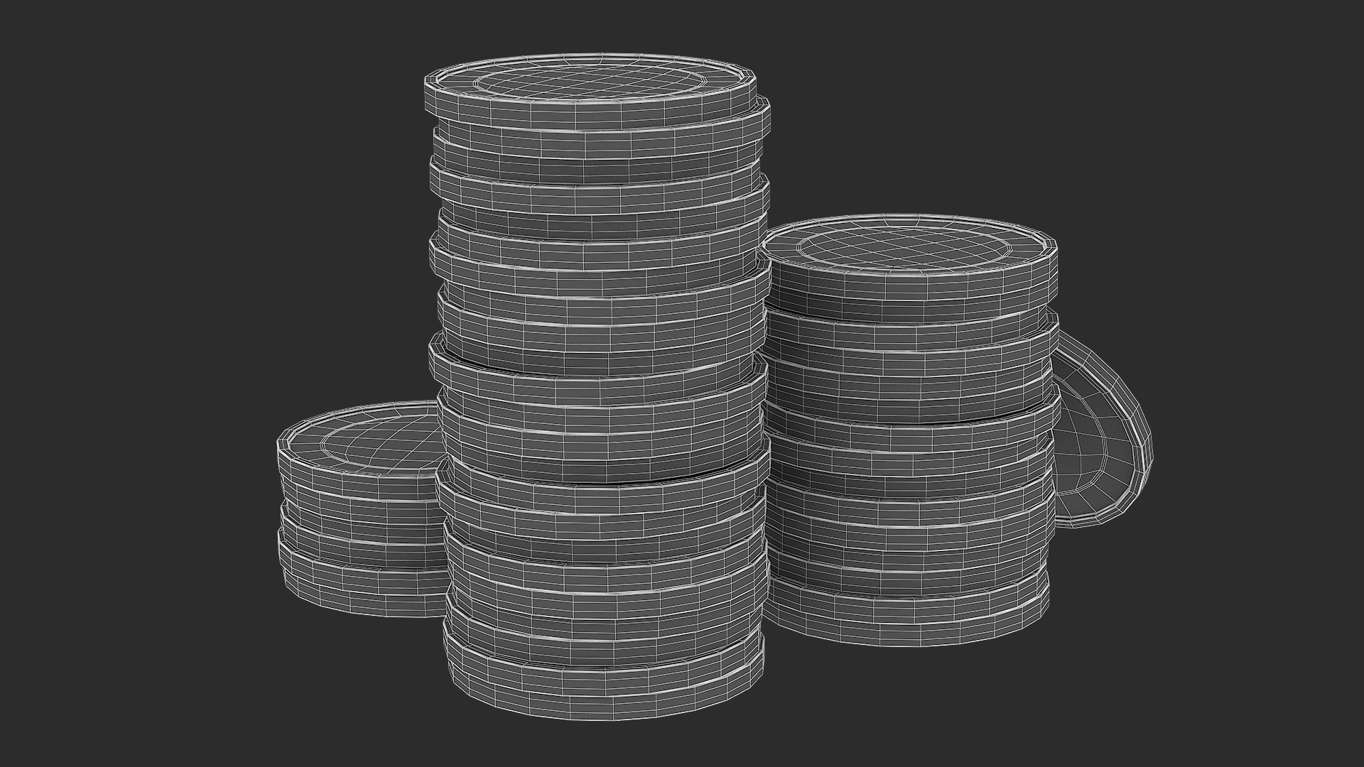 3D model NFT Gold Coin Stack https://p.turbosquid.com/ts-thumb/tQ/dAplVH/Wn/wire3/png/1725315899/1920x1080/fit_q87/726eb6ec48281949217dd960f15e2ee2bbd6b315/wire3.jpg