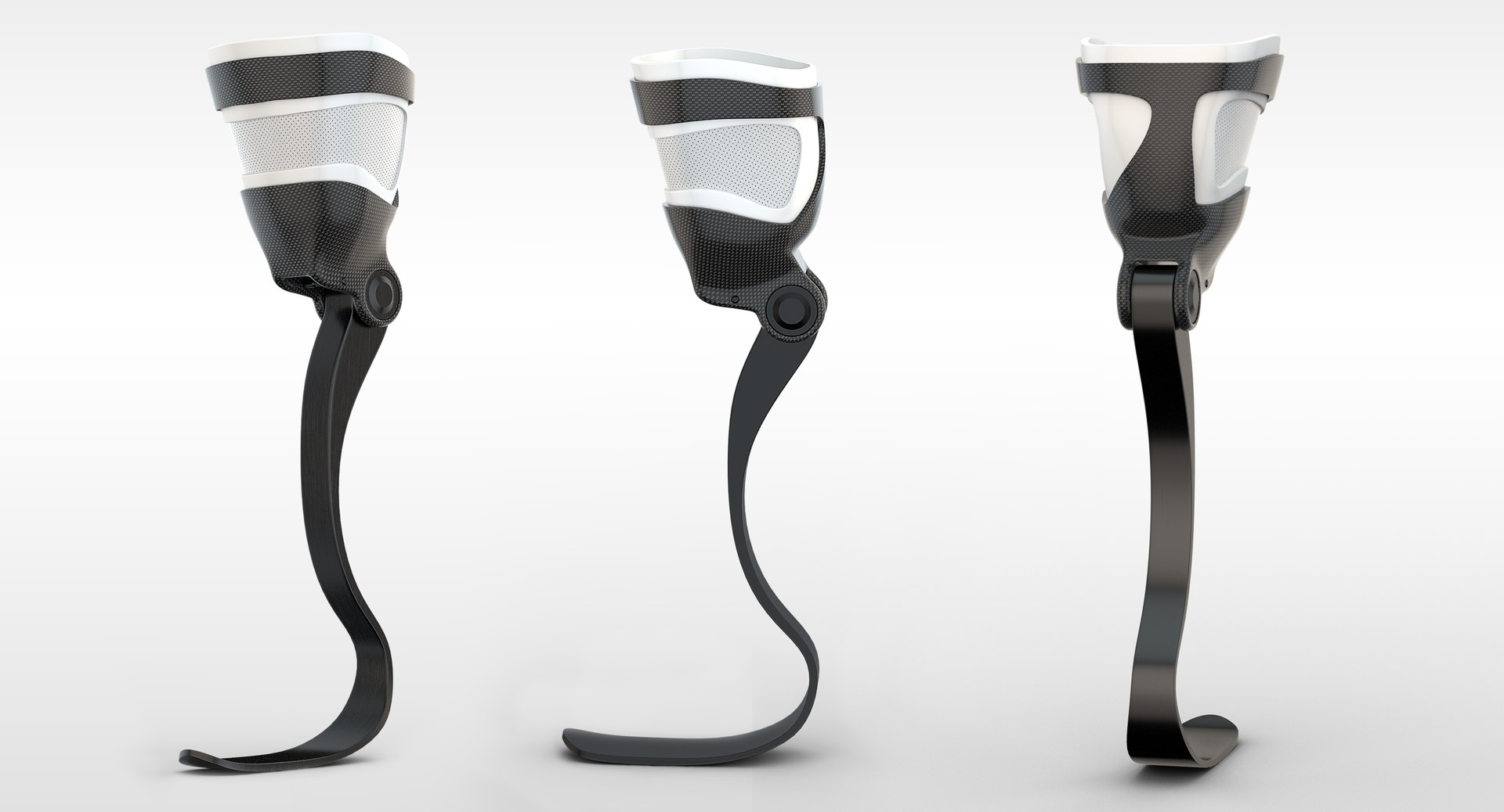 3d Model Sports Prosthetic Leg