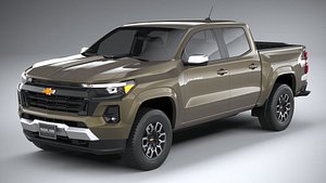 3D Chevrolet Colorado LT 2023