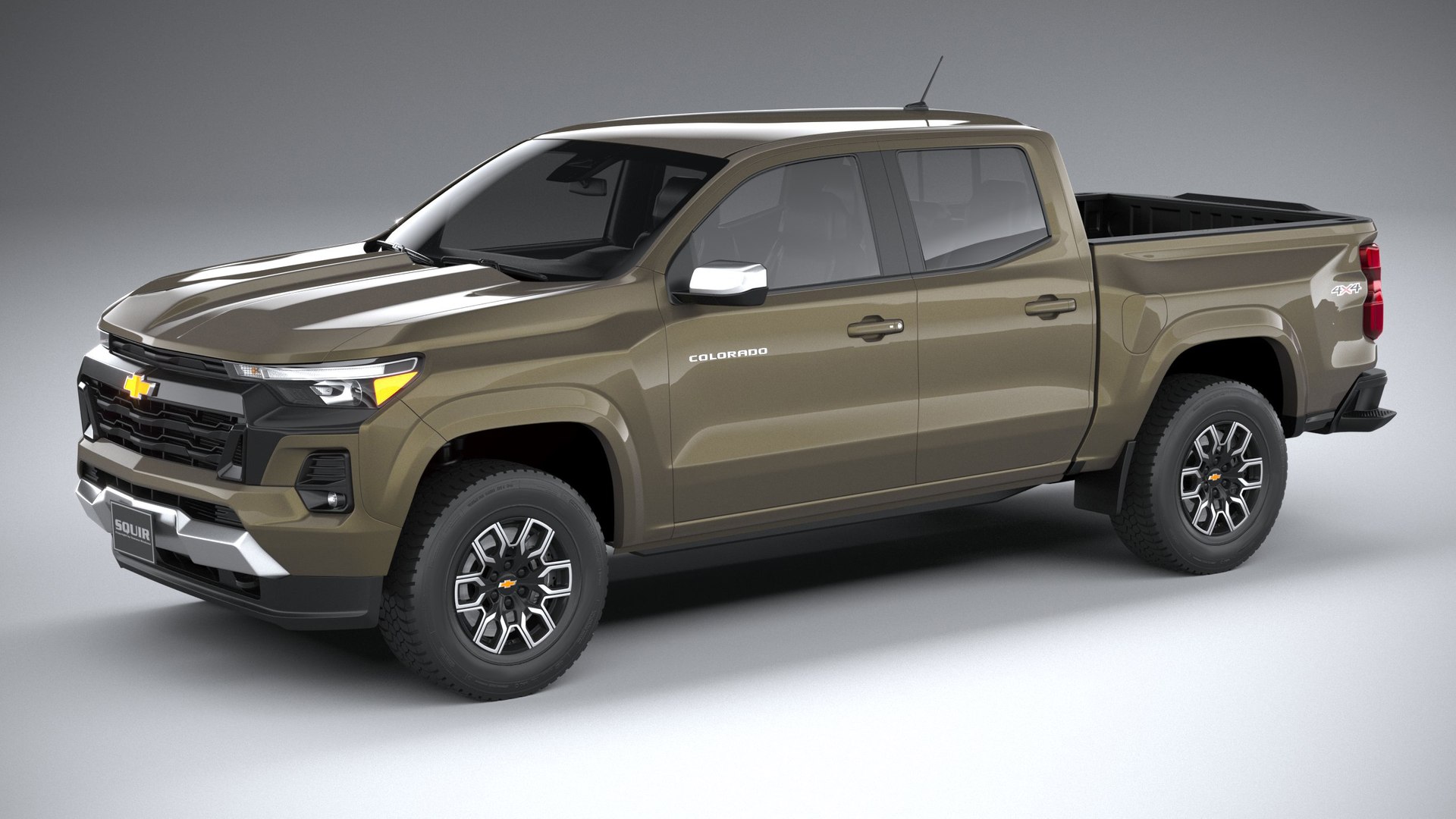 3D Chevrolet Colorado LT 2023 TurboSquid 1983712