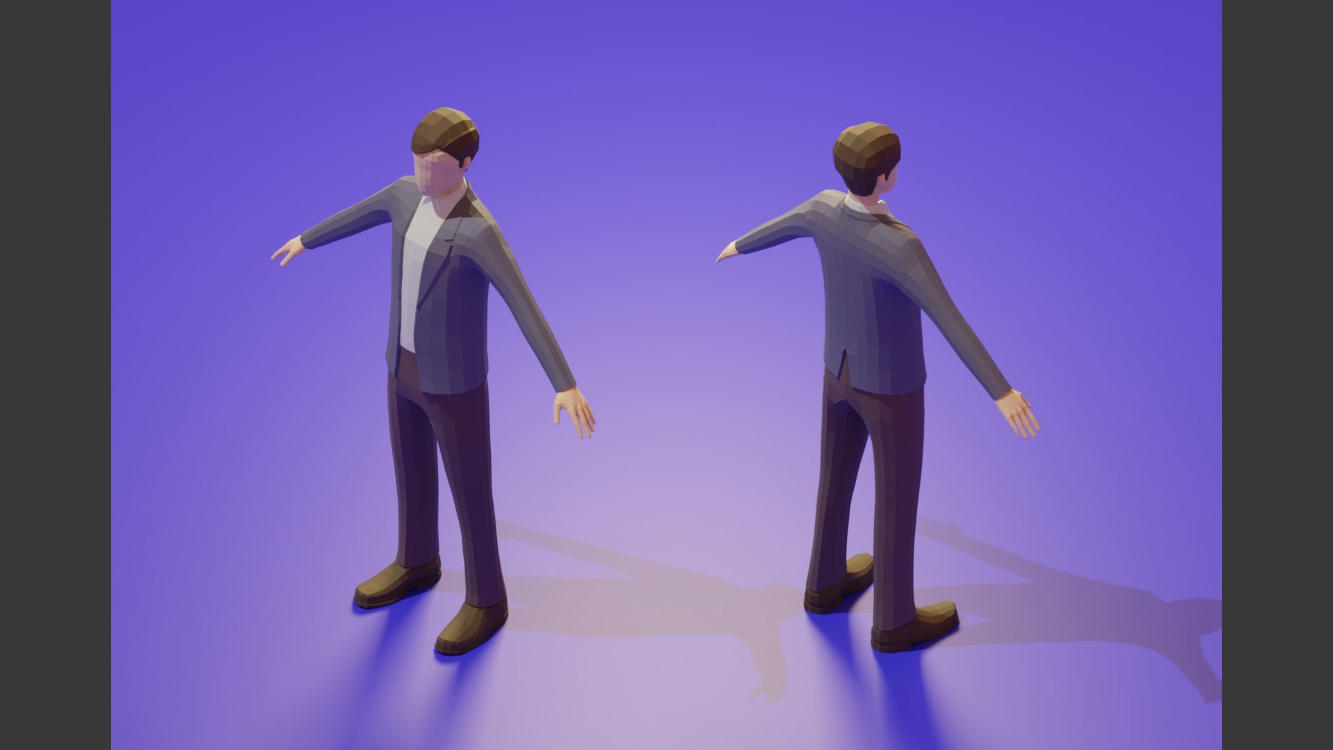 Low Poly 3D Stylized Character Business People Isometric Set 3D model https://p.turbosquid.com/ts-thumb/tQ/q3pOSv/K5/lowpoly3dcharacterbusinessmanisometricpose17/jpg/1631514525/1920x1080/fit_q87/e74ec90ae23a012bef0980494f5ee3ddfb758d31/lowpoly3dcharacterbusinessmanisometricpose17.jpg