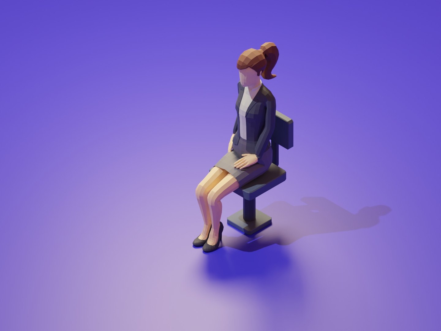 Low Poly 3D Stylized Character Business People Isometric Set 3D model https://p.turbosquid.com/ts-thumb/tQ/q3pOSv/Ys/lowpoly3dcharacterbusinesswomansittingchairpose15/jpg/1631513340/1920x1080/fit_q87/4c4de005c3f25190adbb5324f7963e67a110f219/lowpoly3dcharacterbusinesswomansittingchairpose15.jpg