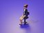 Low Poly 3D Stylized Character Business People Isometric Set