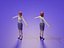 Low Poly 3D Stylized Character Business People Isometric Set