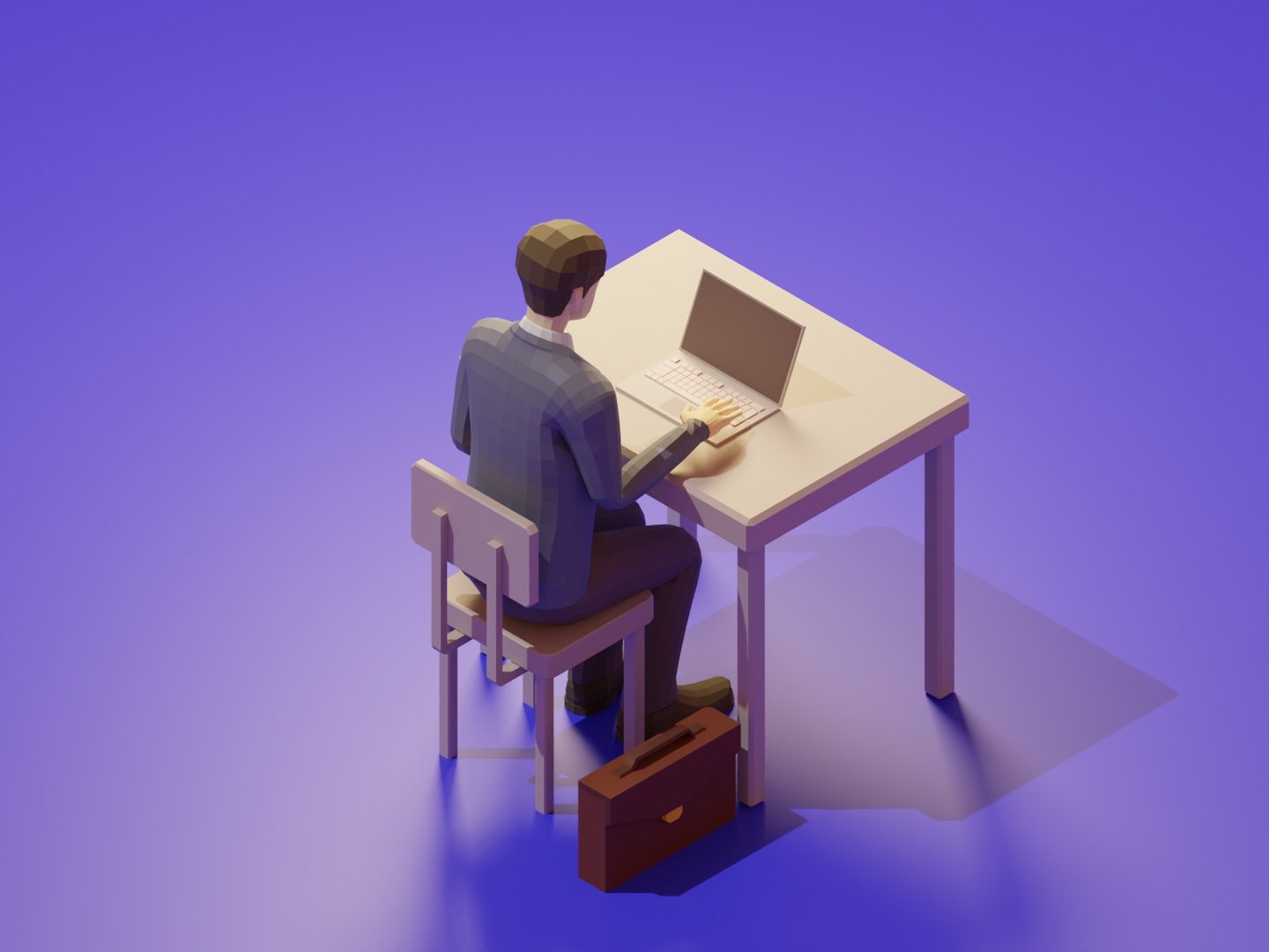 Low Poly 3D Stylized Character Business People Isometric Set 3D model https://p.turbosquid.com/ts-thumb/tQ/q3pOSv/nQ/lowpoly3dcharacterbusinessmanuselaptoppose04/jpg/1631513337/1920x1080/fit_q87/2bf779b61b38c99a922ae656d20f037f1c20c6ec/lowpoly3dcharacterbusinessmanuselaptoppose04.jpg