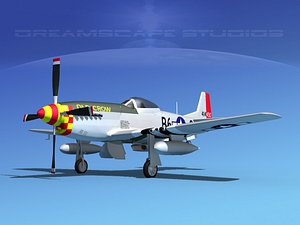 dxf mustang cockpit p-51d