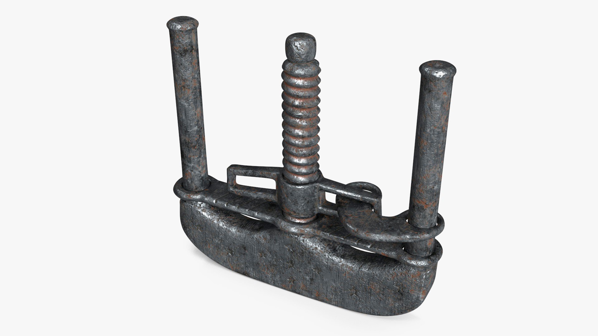 Thumbscrew 3D model preview