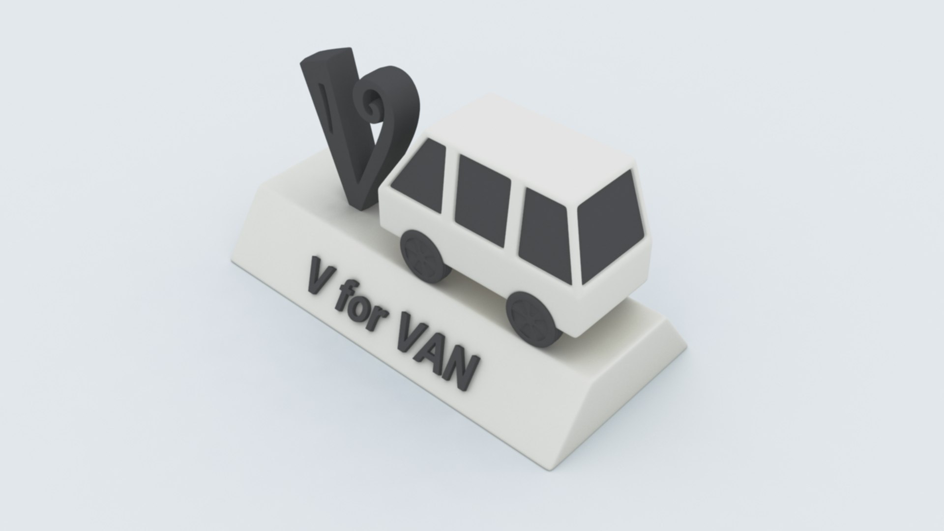 Van Learning Printable 3D Model - TurboSquid 1695889