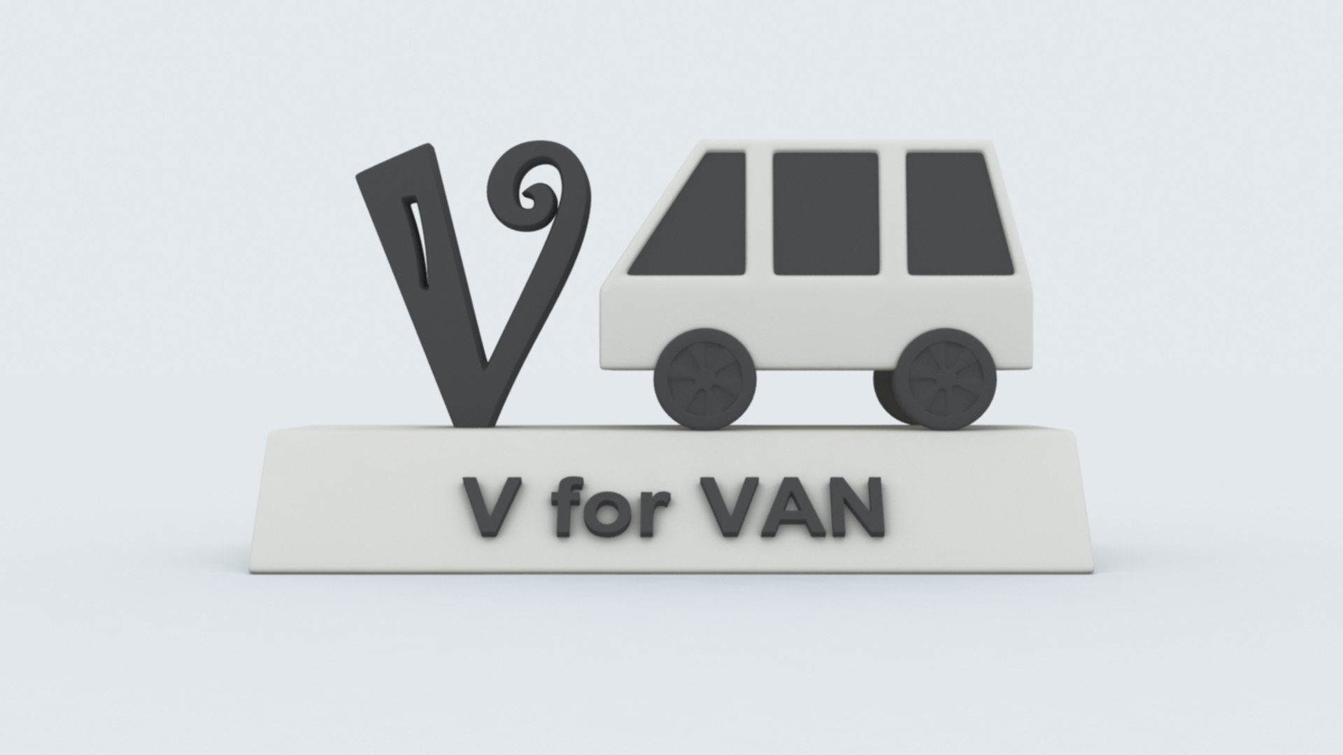 Van Learning Printable 3D Model - TurboSquid 1695889