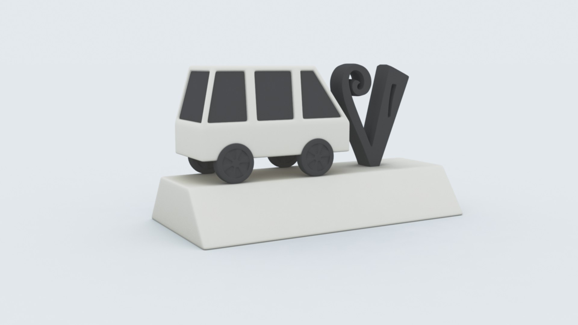 Van Learning Printable 3D Model - TurboSquid 1695889