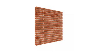 Seamless Curved Brick Wall