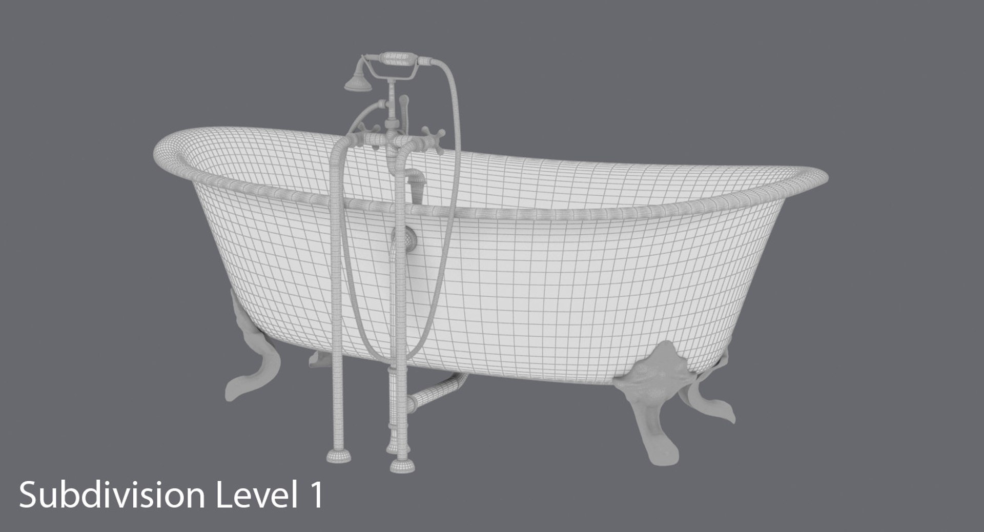3D classical bathtub - faucet model https://p.turbosquid.com/ts-thumb/tR/4EhjAA/YBGfnYEG/clasical_bathtub_subdivisions_0002/jpg/1533084076/1920x1080/fit_q87/1c38670c717fb9b7c7cc9021666064471653a90d/clasical_bathtub_subdivisions_0002.jpg
