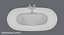 Classical Bathtub - Faucet on mostly empty