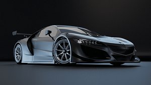 3D model Honda NSX GT3 2019