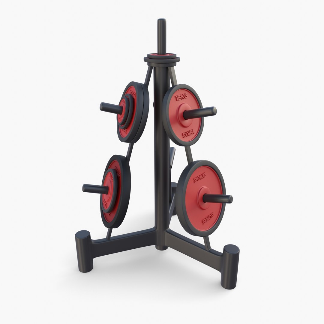 3D Disk Rack V2 Model - TurboSquid 2009125
