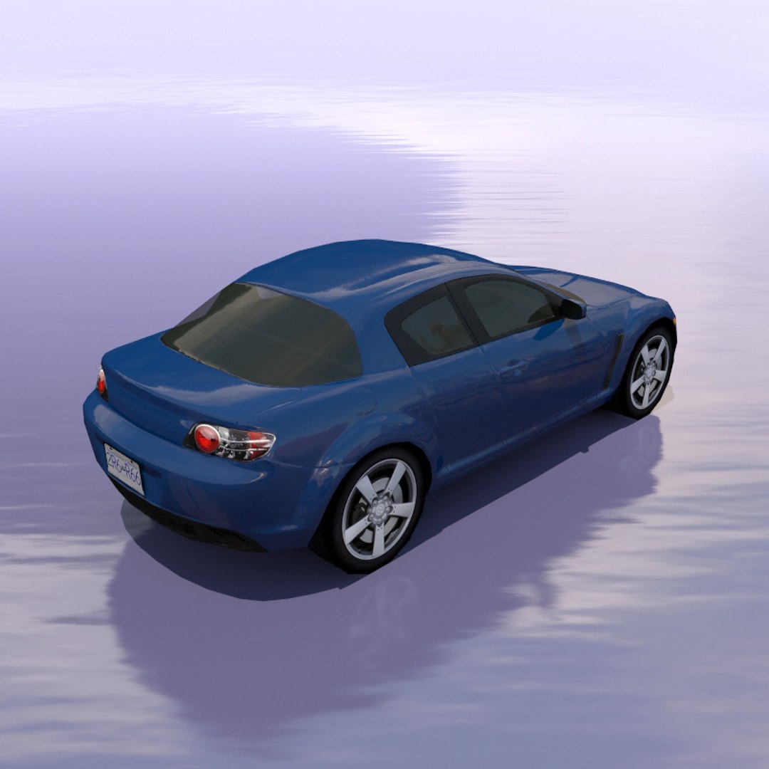 3dsmax Mazda Rx-8 Car