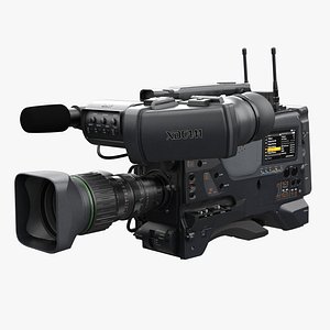 Sony PXW 4000 Camcoder PBR model