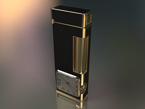 Fashion lighter with clocks