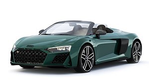Audi R8 Spyder 2021 open roof