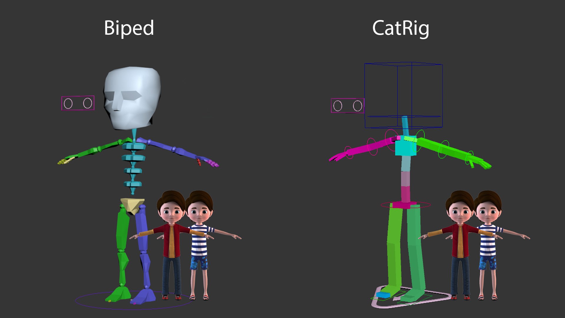 Cartoon Boy Rigged 3D Model - TurboSquid 1832442