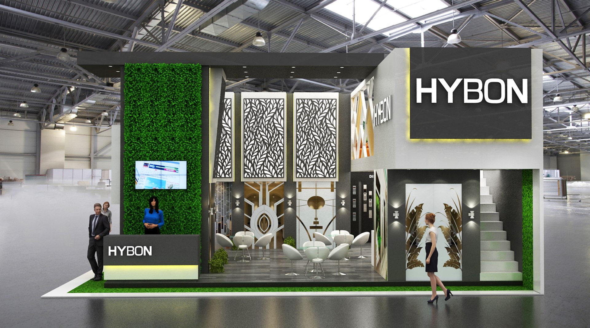 Exhibition stall 3D model - TurboSquid 1454612