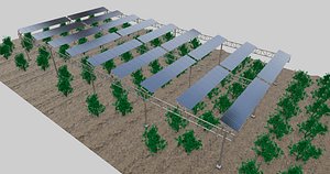 Solar Steel Construction For Farms Type-1