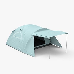 3D Outdoor Camping Tent model