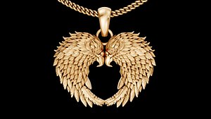 Wing eagle pendant