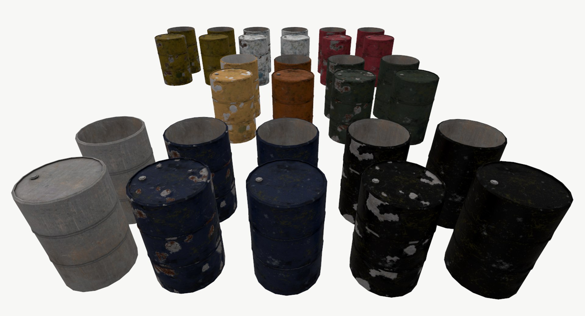 3D barrels pack model https://p.turbosquid.com/ts-thumb/tR/TyRoOz/wTW2fMnC/screenshot004/png/1512328073/1920x1080/fit_q87/e9f5f2ea7c924ca1572404cae81d5c94118d0b3e/screenshot004.jpg