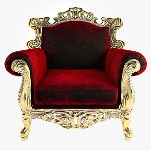 tonin casa armchair glamour 3d model