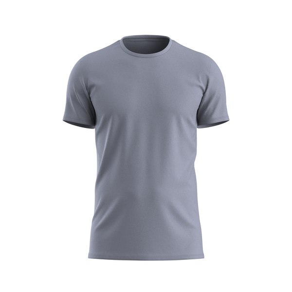 3D model Short Sleeve Casual Slim Fit T-Shirt Premium Cloth