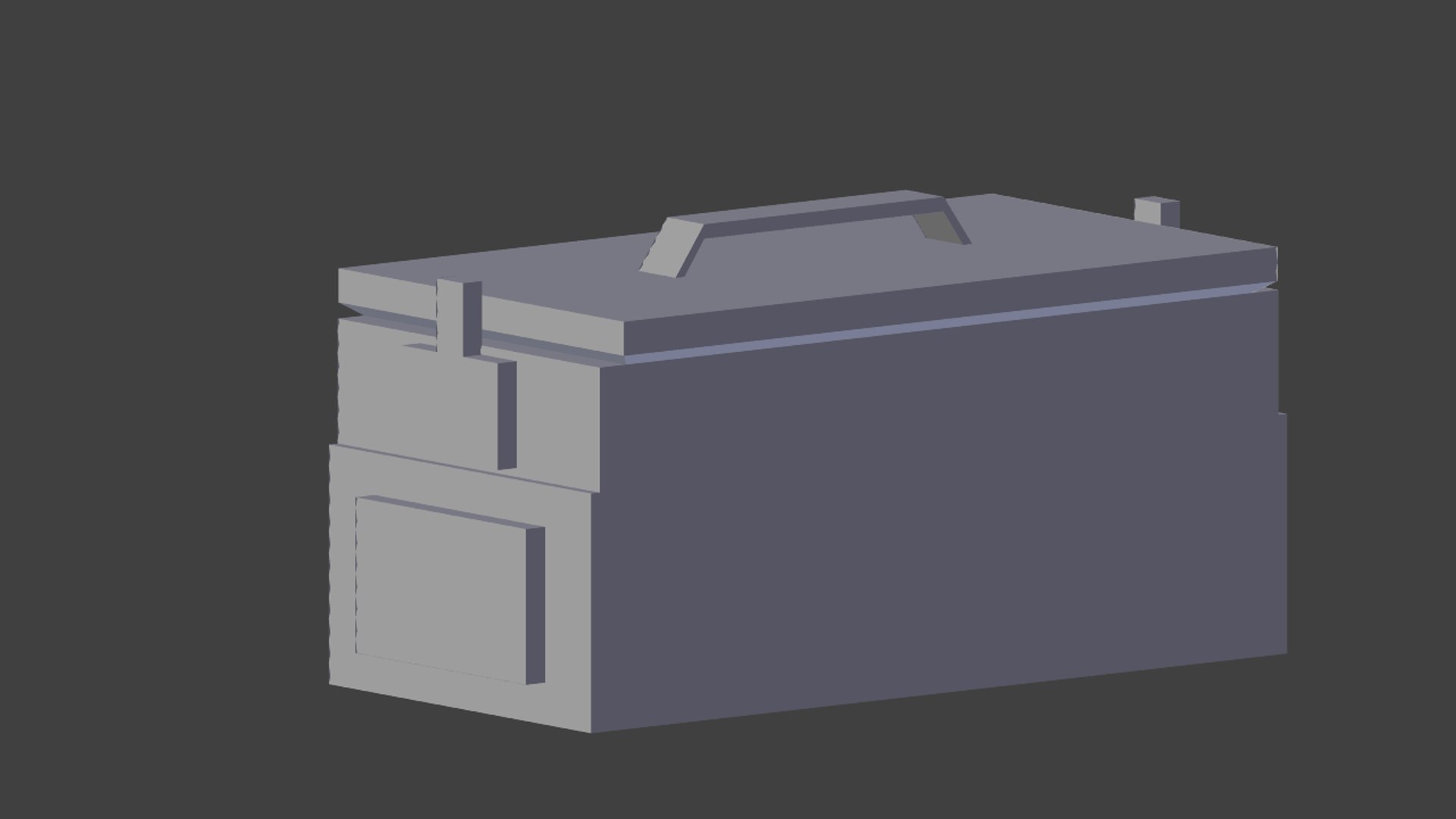 3D ammo box model - TurboSquid 704001