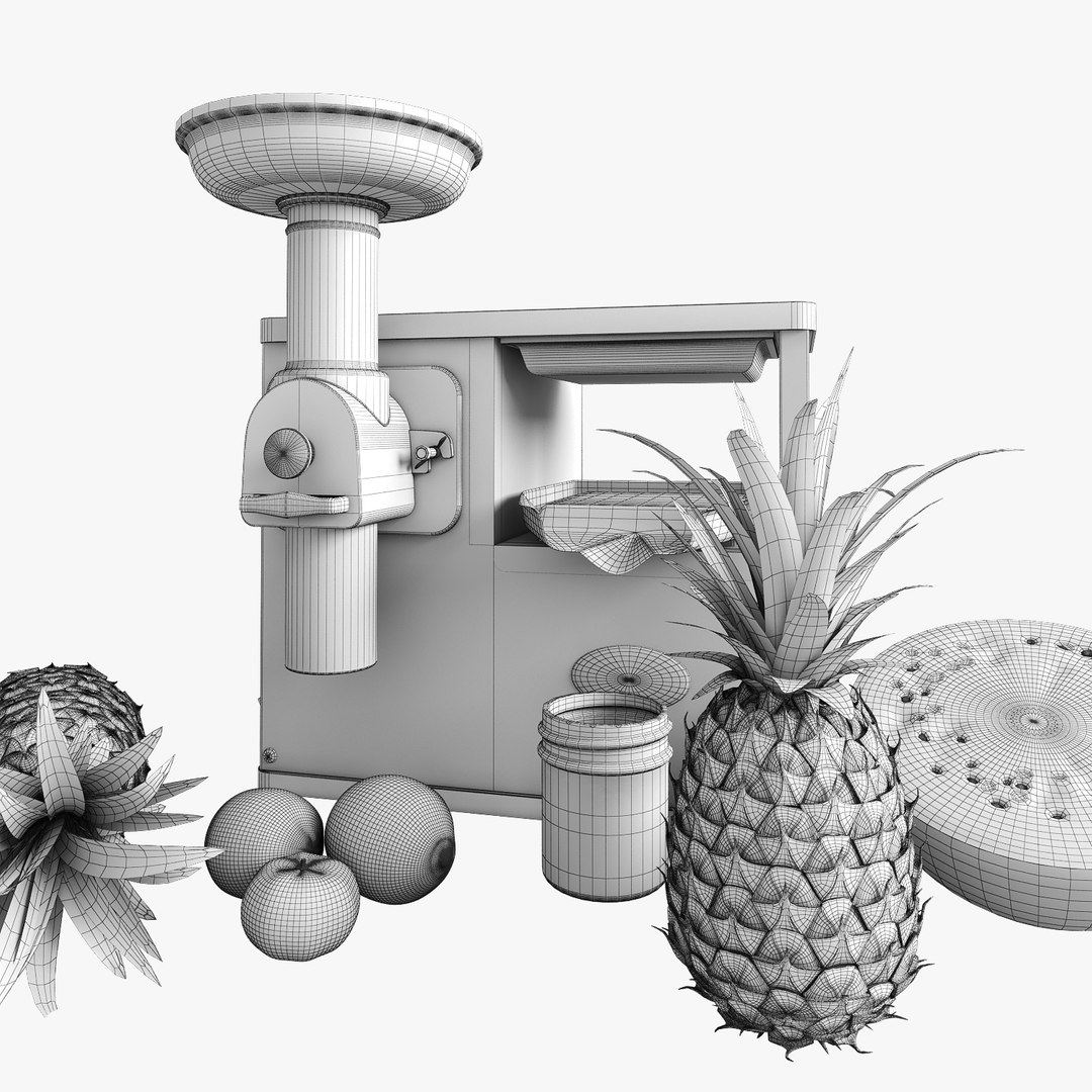 3D norwalk juicer model TurboSquid 1192195