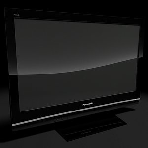 panasonic hd plasma 3d model