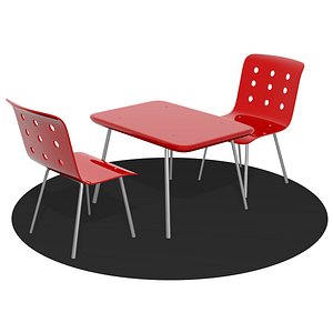 Table and chairs