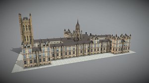 3D Model - Palace of Westminster 3D model