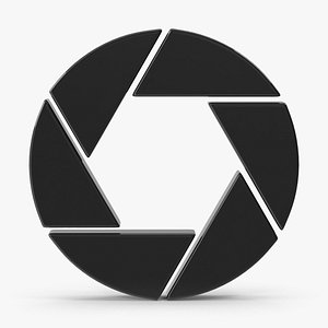 3D Aperture Icon